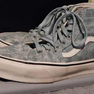 High top denim vans
